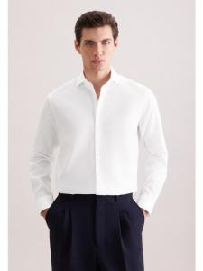 Seidensticker Деловая рубашка, стандартный размер, белого цвета