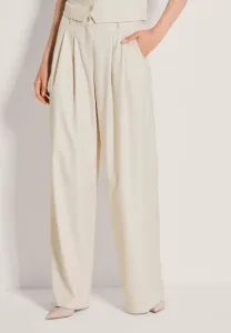 Брюки-Палаццо Madeleine, Pearl White Melange