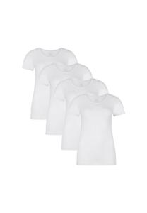 Женская футболка KATE, 4 шт. - майка, круглый вырез, одинарный трикотаж Bamboo Basics