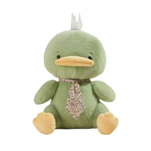 Плюшевая утка из коллекции Cool B Duck милая забавная утка плюшевая кукла 23см/33см/45см высота Fluffy bear, зеленый