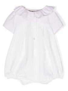 La Stupenderia боди со вставками, белый