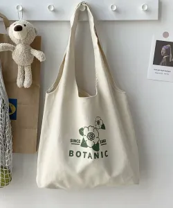 Сумка-шоппер с растительным узором Aimoha - Select -, цвет Off White 3