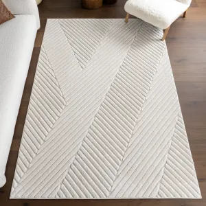 Ковер Amal High-Low Geometric Indoor/ Outdoor Area Rug nuLOOM, 201x274 см, кремовый
