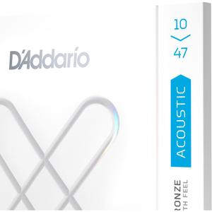 Струны D'Addario XS из акустической фосфорной бронзы, 12 струн Light (10-47)