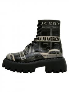 Ботильоны Dogo Navy Boots - I am an American, черный