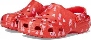 Унисекс сабо Crocs Classic с графическим принтом, красный