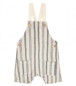 Комбинезон baby oskar в полоску из смесового хлопка 1 + In The Family, синий