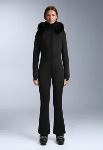 Водонепроницаемый облегающий эластичный зимний комбинезон Oysho, Black