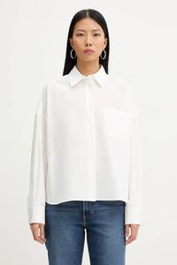 Хлопковая рубашка aureo Weekend Max Mara, белый