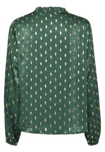 Блуза Kaffe, зеленый