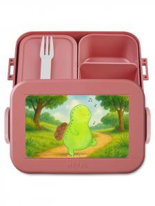 Mr. & Mrs. Panda Дизайн хлебницы в виде черепашьего свистка, без слов, пастельно-красный цвет