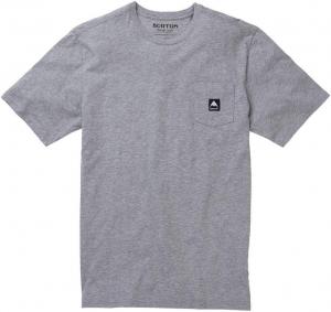 Футболка с коротким рукавом Burton Colfax, 100% органический хлопок, серый