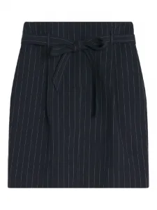 Плиссированная юбка мини с присборенной талией Maison Kitsuné, серый