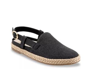 Балетки Trotters Paisley Espadrille Flat, черный
