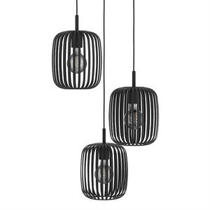 Подвесной светильник Eglo Romazzina, сталь - 3-х точечный - черный