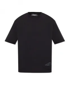 Футболка с логотипом Dsquared2, черный