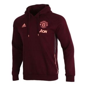 Толстовка adidas Manchester United Soccer/Football Sports Pullover Red, красный