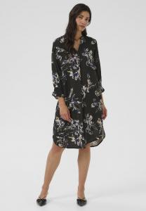 Платье Bon'A Parte TRUDY, Black/Blue Flowers/Black