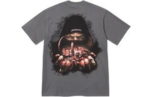 Футболка унисекс Supreme, Фиолетовый/Фиолетовый