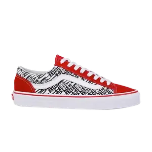 Кроссовки Style 36 Vans, красный