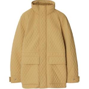 Burberry Стеганая куртка с капюшоном, Yellow