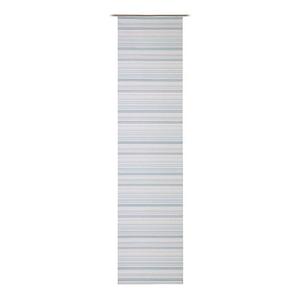 Раздвижная штора Gözze Russel, полиэстер - 60 x 245 см - аквамарин