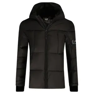 Куртка стандартного кроя Ea7, черный