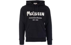 Alexander McQueen Свитшот мужской черный