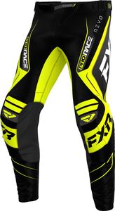 Детские мотокроссовые штаны FXR revo, Black/Yellow
