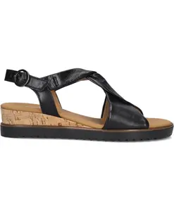 Черные сандалии Gabor, черный