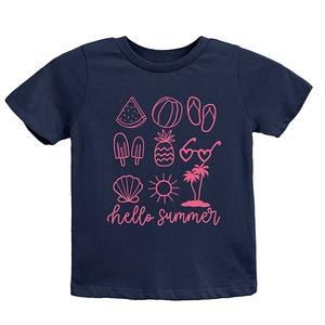 Футболка с коротким рукавом Hello summer chart youth The Juniper Shop