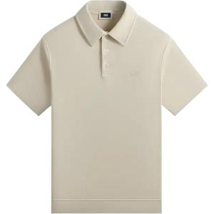 Поло Crystal Wash Interlock Graham KITH, кремовый