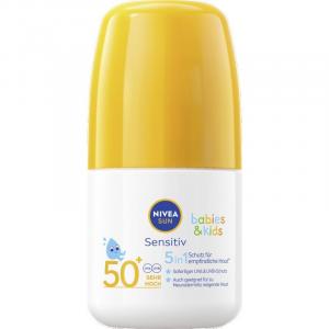 Солнцезащитный крем для чувствительной кожи для младенцев и детей SPF 50+ NIVEA, 50 ml