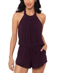 Сплошной купальник Solid Piper One Piece Magicsuit, фиолетовый