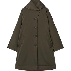 COS Женское пальто цвета хаки, Khaki Green