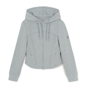 Толстовка Los Angeles Dodgers женская MLB, светло-серый