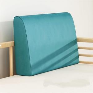 Hveqohls Клиновидная подушка для поддержки спины на диване и кровати Green