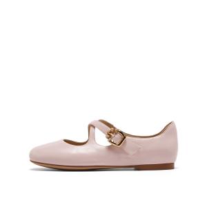 Joypeace Туфли Mary Jane на плоской подошве Mocha Mousse для женщин