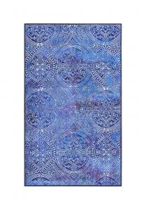 Синий коврик для ванной Louis - Orient Design в стиле винтаж Weconhome