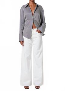 Джинсы Paloma Wide Leg в мягком белом Citizens of Humanity