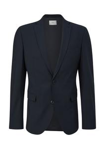Пиджак стандартного кроя s.Oliver BLACK LABEL, темно-синий