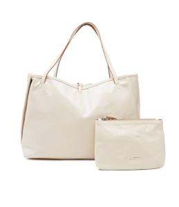 Сумка-шоппер GIANNI CHIARINI double face + marsupio, бежевый