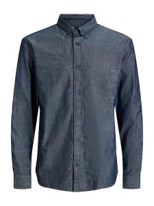 Рубашка на пуговицах классического кроя JACK & JONES JPRBLARICHARD, темно-синий