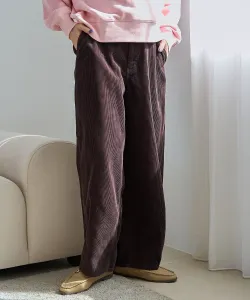 Вельветовые широкие брюки Biowash Coen, цвет Md. Brown