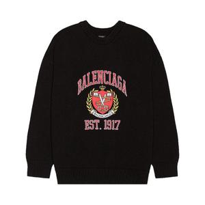 Свитер Balenciaga College Sweater, Black