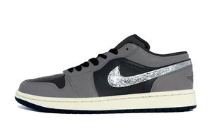 Детские баскетбольные кроссовки Air 1 унисекс Jordan, серый/черный