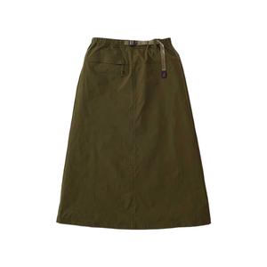 Повседневная длинная юбка женская Gramicci, оливковый