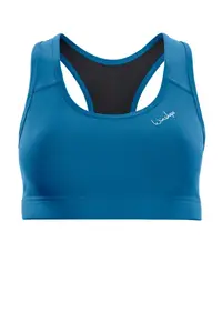 Спортивное бюстье Winshape "Functional Comfort Sports Bra SB102C" со съемными подушечками, зеленый