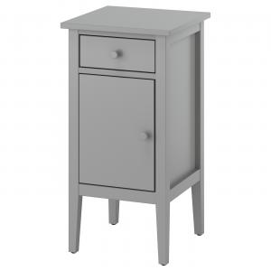 Прикроватная тумбочка IKEA, 1 drawer door/grey 38x40x75 см, цвет with