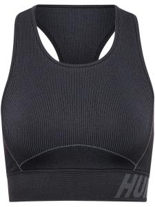 Футболка Hummel S/L Hmlte Christel Seamless Sports Top, черный